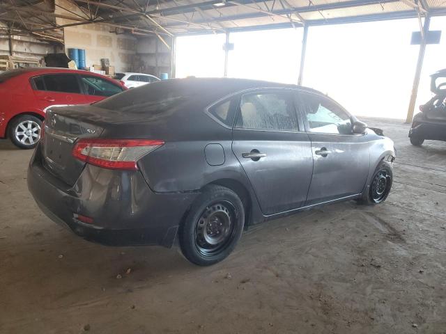3N1AB7AP6FY344663 - 2015 NISSAN SENTRA S GRAY photo 3