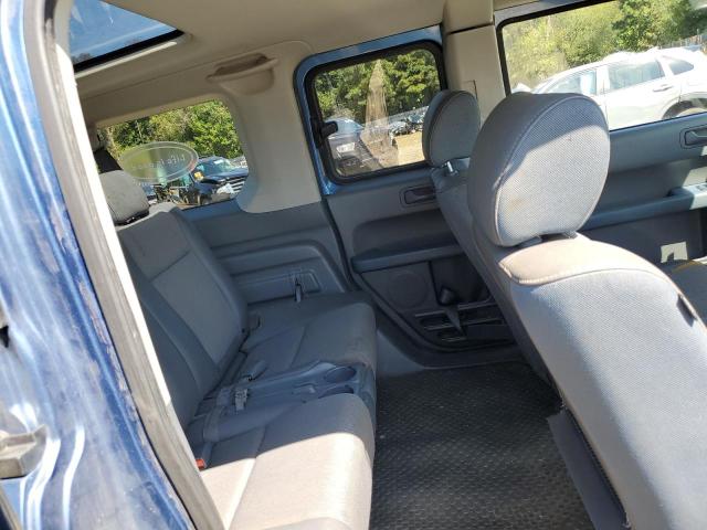 5J6YH28726L027923 - 2006 HONDA ELEMENT EX BLUE photo 11