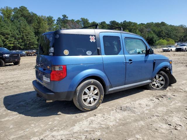 5J6YH28726L027923 - 2006 HONDA ELEMENT EX BLUE photo 3