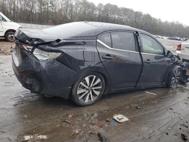 3N1AB8CV0NY254585 - 2022 NISSAN SENTRA SV BLACK photo 3