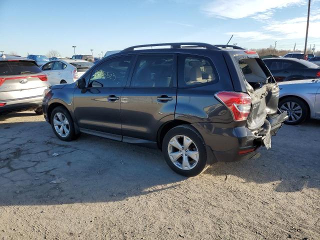 JF2SJADC7FH428384 - 2015 SUBARU FORESTER 2.5I PREMIUM GRAY photo 2