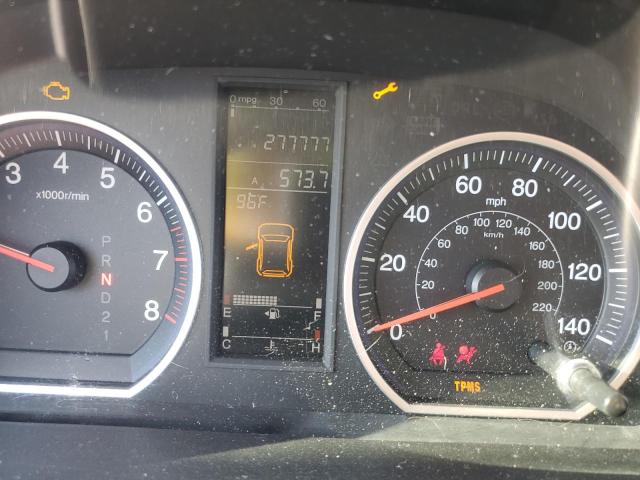 3CZRE38548G701040 - 2008 HONDA CR-V EX 勃艮第红 照片 9