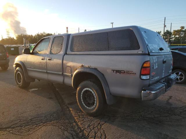 5TBBT44112S239799 - 2002 TOYOTA TUNDRA ACCESS CAB Մոխրագույն լուսանկար 2