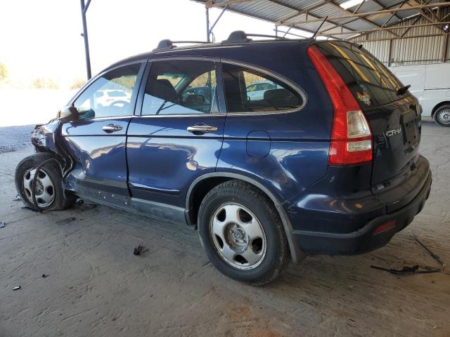 3CZRE38338G701609 - 2008 HONDA CR-V LX BLUE photo 2