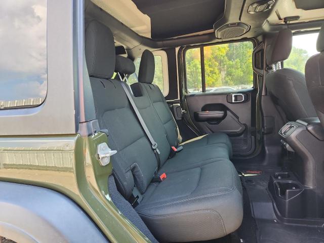 1C4HJXDN0MW666423 - 2021 JEEP WRANGLER U SPORT أخضر صورة 10