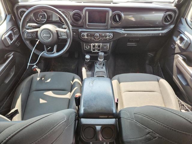 1C4HJXDN0MW666423 - 2021 JEEP WRANGLER U SPORT أخضر صورة 8