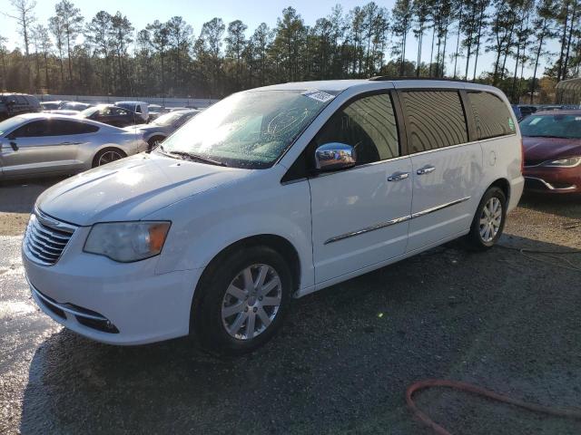 2C4RC1CG6CR413368 - 2012 CHRYSLER TOWN & COU TOURING L WHITE photo 1