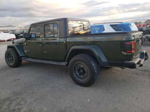 1C6HJTFG7ML622578 - 2021 JEEP GLADIATOR OVERLAND GREEN photo 2