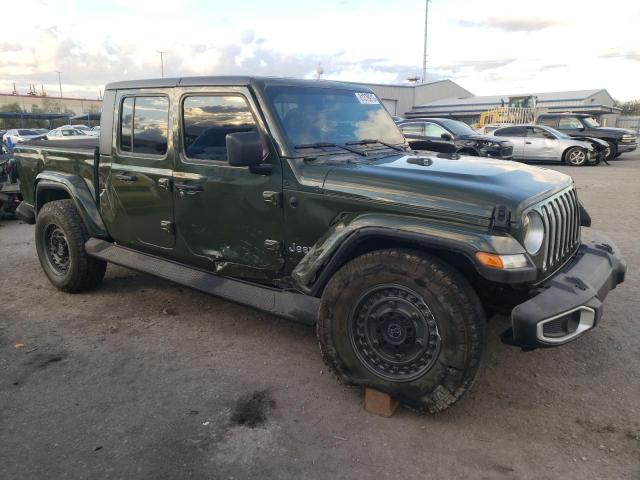 1C6HJTFG7ML622578 - 2021 JEEP GLADIATOR OVERLAND GREEN photo 4