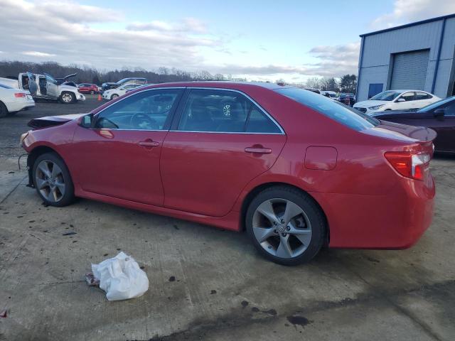 4T1BF1FK7CU616342 - 2012 TOYOTA CAMRY BASE RED photo 2