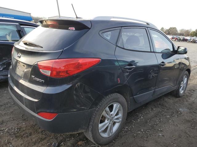 KM8JU3AC6AU094359 - 2010 HYUNDAI TUCSON GLS BLACK photo 3