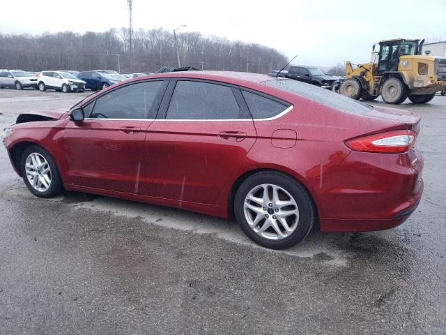 1FA6P0H72G5124734 - 2016 FORD FUSION SE RED photo 2