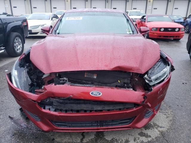 1FA6P0H72G5124734 - 2016 FORD FUSION SE RED photo 5