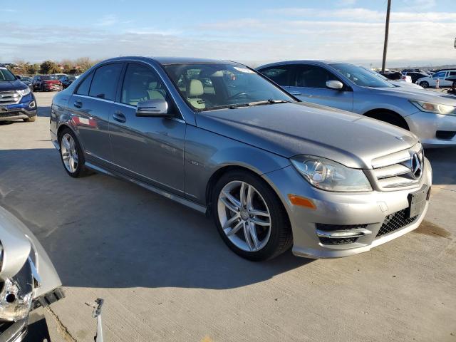 WDDGF4HB7CR222972 - 2012 MERCEDES-BENZ C 250 GRAY photo 4