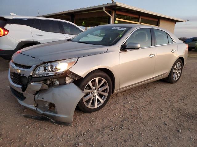 1G11H5SLXEF299298 - 2014 CHEVROLET MALIBU LTZ GOLD photo 1