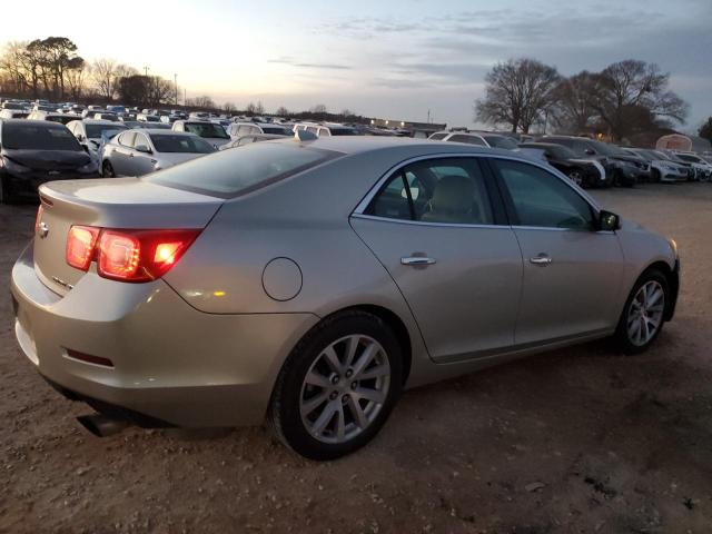 1G11H5SLXEF299298 - 2014 CHEVROLET MALIBU LTZ GOLD photo 3