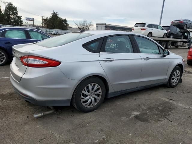 3FA6P0G70DR288722 - 2013 FORD FUSION S SILVER photo 3