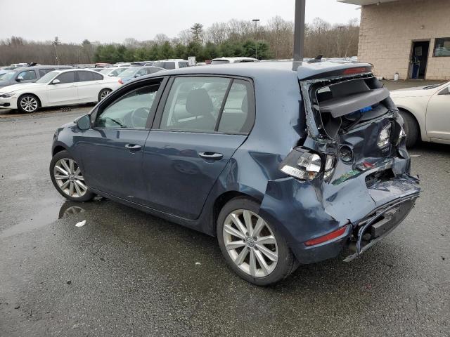 WVWDM7AJ6DW126534 - 2013 VOLKSWAGEN GOLF BLUE photo 2