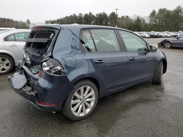 WVWDM7AJ6DW126534 - 2013 VOLKSWAGEN GOLF BLUE photo 3