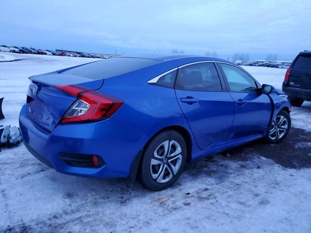 2HGFC2F58HH015080 - 2017 HONDA CIVIC LX BLUE photo 3