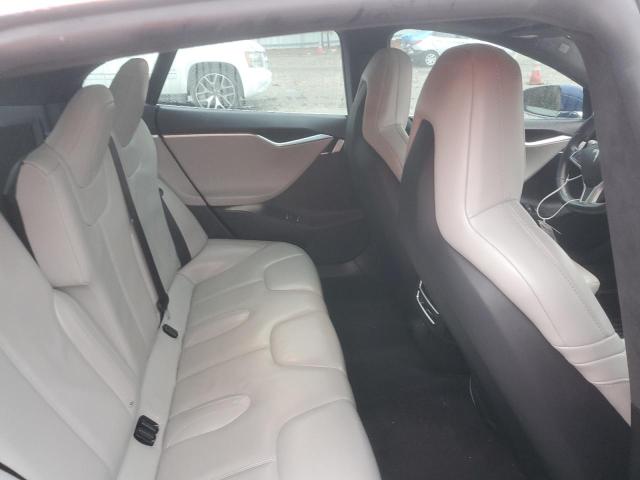 5YJSA1E23FF106961 - 2015 TESLA MODEL S Կապույտ լուսանկար 10