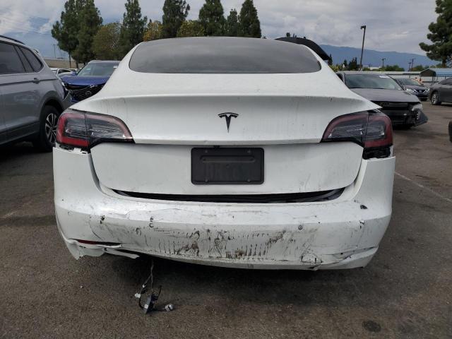 5YJ3E1EA5NF239218 - 2022 TESLA MODEL 3 Biały zdjęcie 6