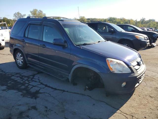 JHLRD78875C037473 - 2005 HONDA CR-V EX 蓝色 照片 4