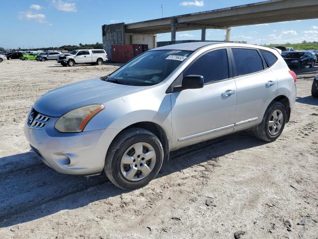 JN8AS5MT5DW018436 - 2013 NISSAN ROGUE S SILVER photo 1