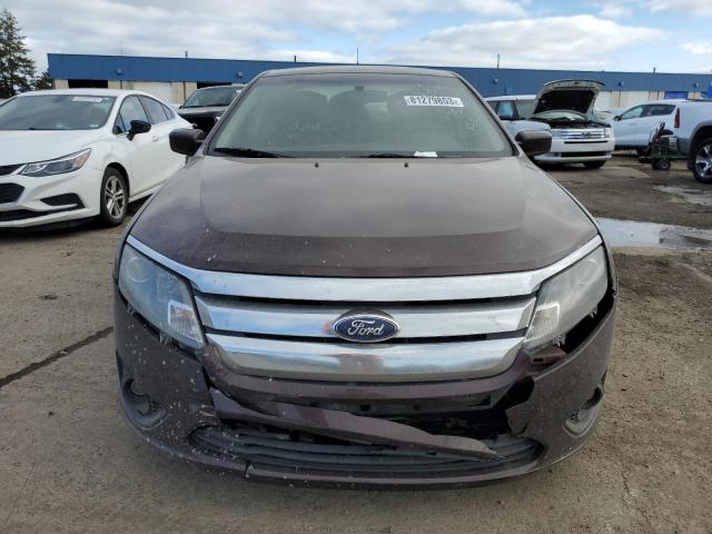 3FAHP0HA8CR175053 - 2012 FORD FUSION SE BURGUNDY photo 5