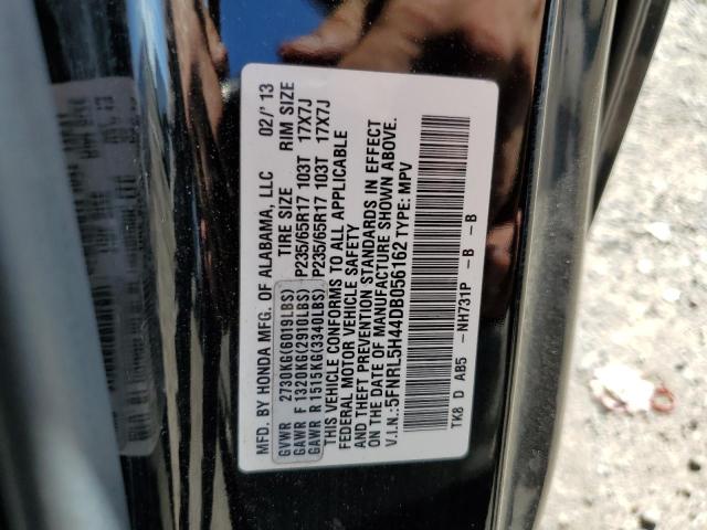 5FNRL5H44DB056162 - 2013 HONDA ODYSSEY EX 黑色 照片 13