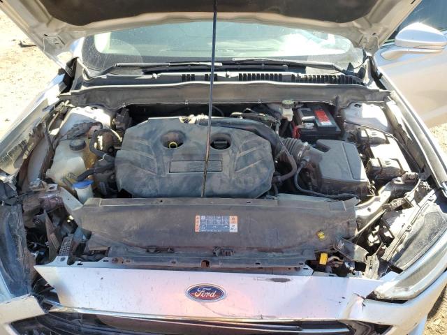 3FA6P0D90HR185800 - 2017 FORD FUSION TITANIUM SILVER photo 11