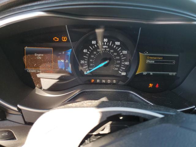 3FA6P0D90HR185800 - 2017 FORD FUSION TITANIUM SILVER photo 9