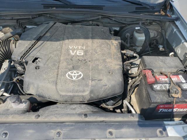 3TMJU62N57M045740 - 2007 TOYOTA TACOMA DOUBLE CAB PRERUNNER SILVER photo 11