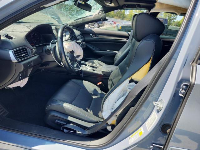 1HGCV2F36MA007936 - 2021 HONDA ACCORD SPORT Gris photo 7