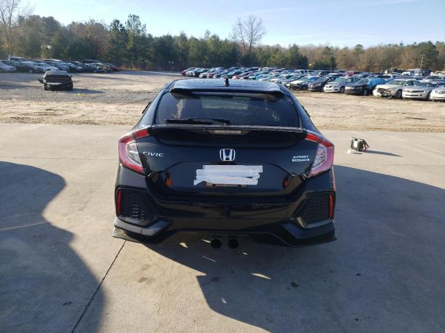 SHHFK7H90JU239078 - 2018 HONDA CIVIC SPORT TOURING BLACK photo 6