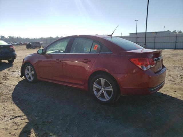 1G1PE5SB5D7278460 - 2013 CHEVROLET CRUZE LT BURGUNDY photo 2