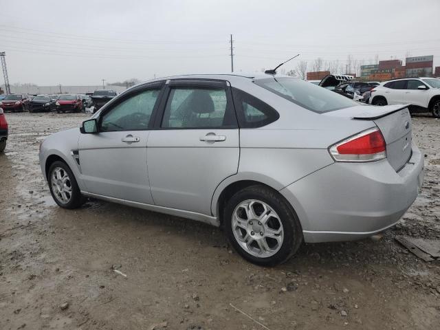 1FAHP35N18W254402 - 2008 FORD FOCUS SE SILVER photo 2