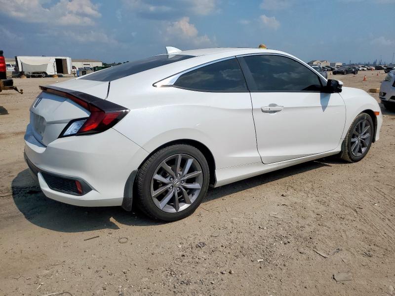 2HGFC3B30KH355549 - 2019 HONDA CIVIC EX WHITE photo 3