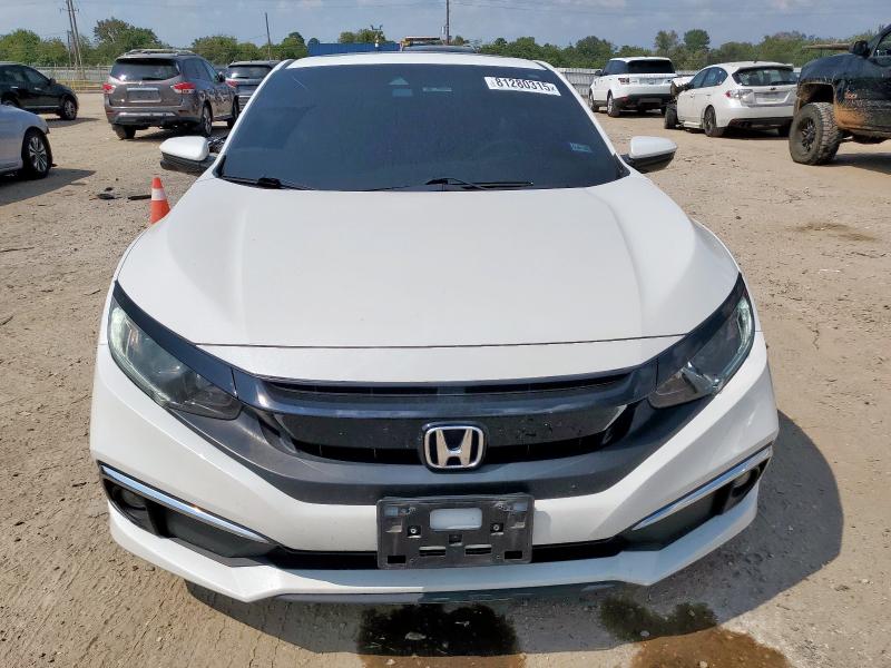 2HGFC3B30KH355549 - 2019 HONDA CIVIC EX WHITE photo 5