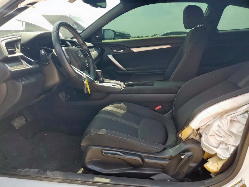 2HGFC3B30KH355549 - 2019 HONDA CIVIC EX WHITE photo 7