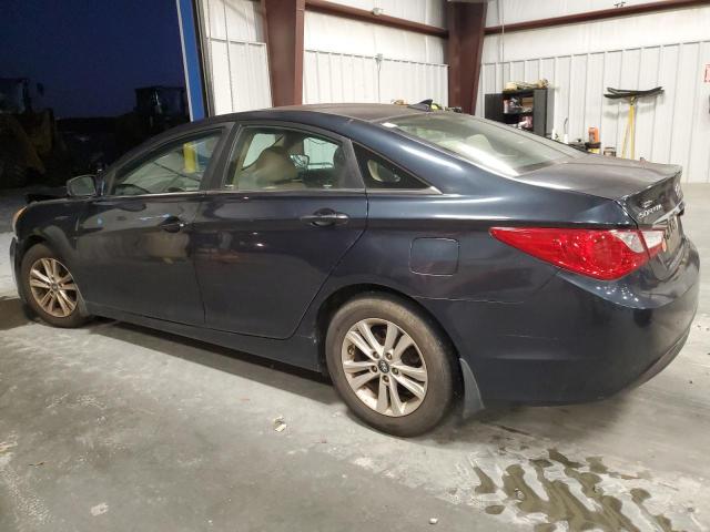 5NPEB4AC0DH789355 - 2013 HYUNDAI SONATA GLS BLUE photo 2