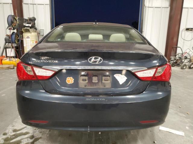 5NPEB4AC0DH789355 - 2013 HYUNDAI SONATA GLS BLUE photo 6