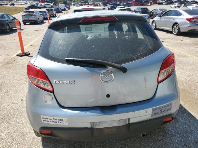 JM1DE1LY6D0158620 - 2013 MAZDA MAZDA2 BLUE photo 6