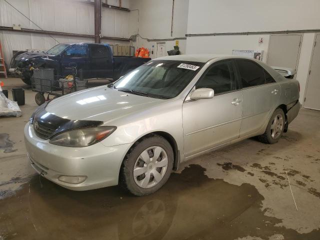 JTDBE32K630143663 - 2003 TOYOTA CAMRY LE SILVER photo 1