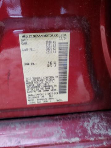 1N4AL3AP0FC230983 - 2015 NISSAN ALTIMA 2.5 RED photo 13