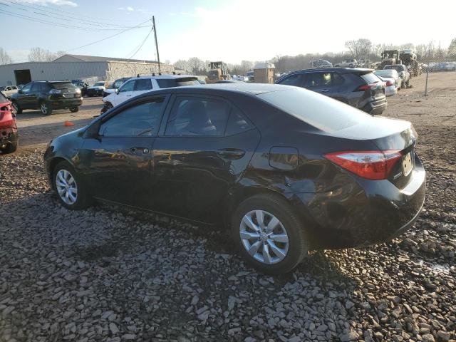 5YFBURHEXFP262592 - 2015 TOYOTA COROLLA L BLACK photo 2