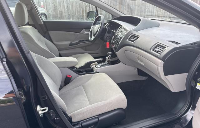 2HGFB2F54DH574283 - 2013 HONDA CIVIC LX Սև լուսանկար 5