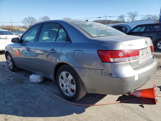 5NPET46F08H323673 - 2008 HYUNDAI SONATA GLS SILVER photo 2