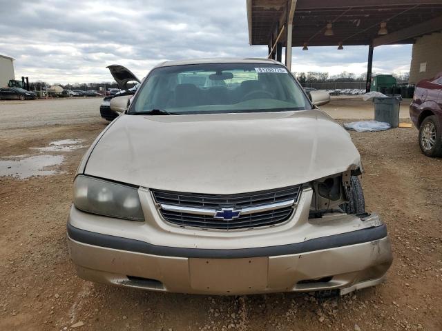 2G1WF52E549150611 - 2004 CHEVROLET IMPALA TAN photo 5