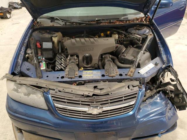 2G1WH52K559270538 - 2005 CHEVROLET IMPALA LS BLUE photo 11